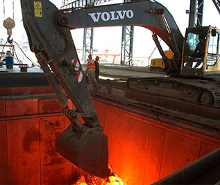 萊鋼泰東鋼渣資源生產(chǎn)車間 萊鋼泰東鋼渣資源生產(chǎn)車間